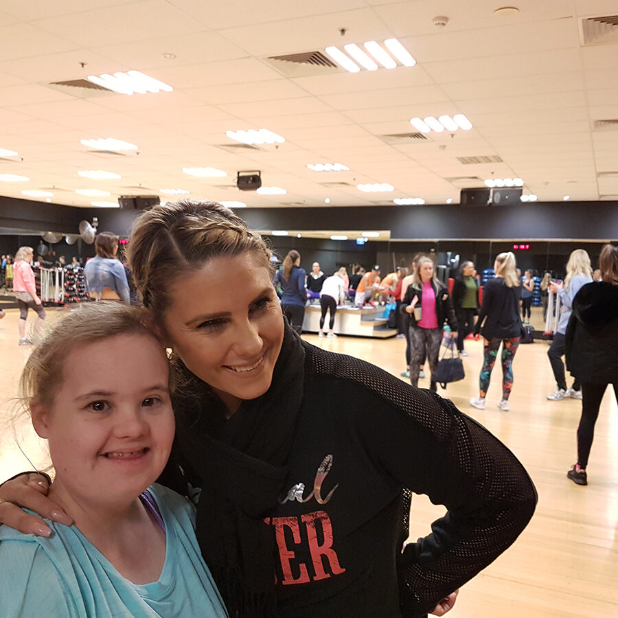 Emily Gardner completed her Zumba Instructor training in Sydney.